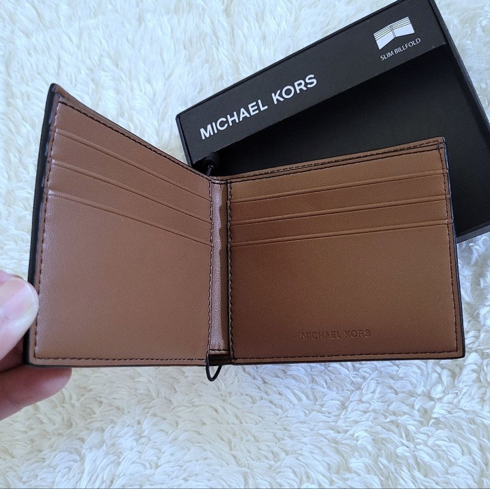 Michael Kors Slim Bifold✌️ "Andy"👨 Wallet - NIB - Picture 8 of 15